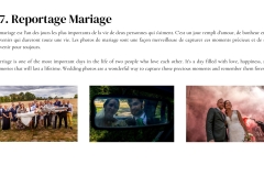 Ma passion Je suis photographe autodidacte; passionnés de photographie depuis plusieurs années, j’ai décidé de créer une entreprise individuelle, de me lancer dans cette nouvelle aventure qui me tient à cœur. Je touche à tous les styles, mais ma véritable - 9